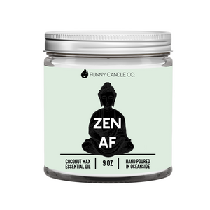Funny Zen AF Candle - Green Label