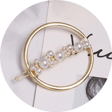 Faux Pearl Hair Clip