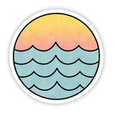 Pisces Water Element Zodiac Sticker, 1 pc