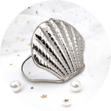 Shell Pocket Mirror