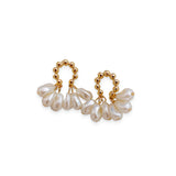 Vintage Pearl Decorated Earrings